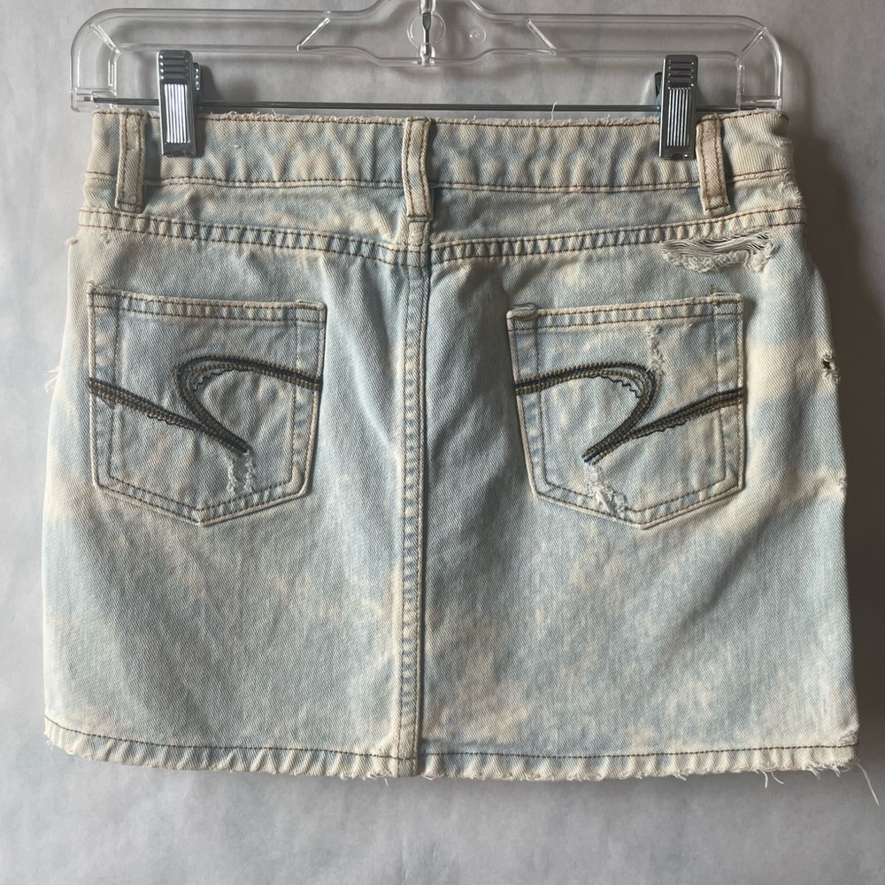 UpRoar Light Blue Denim Mini Skirt